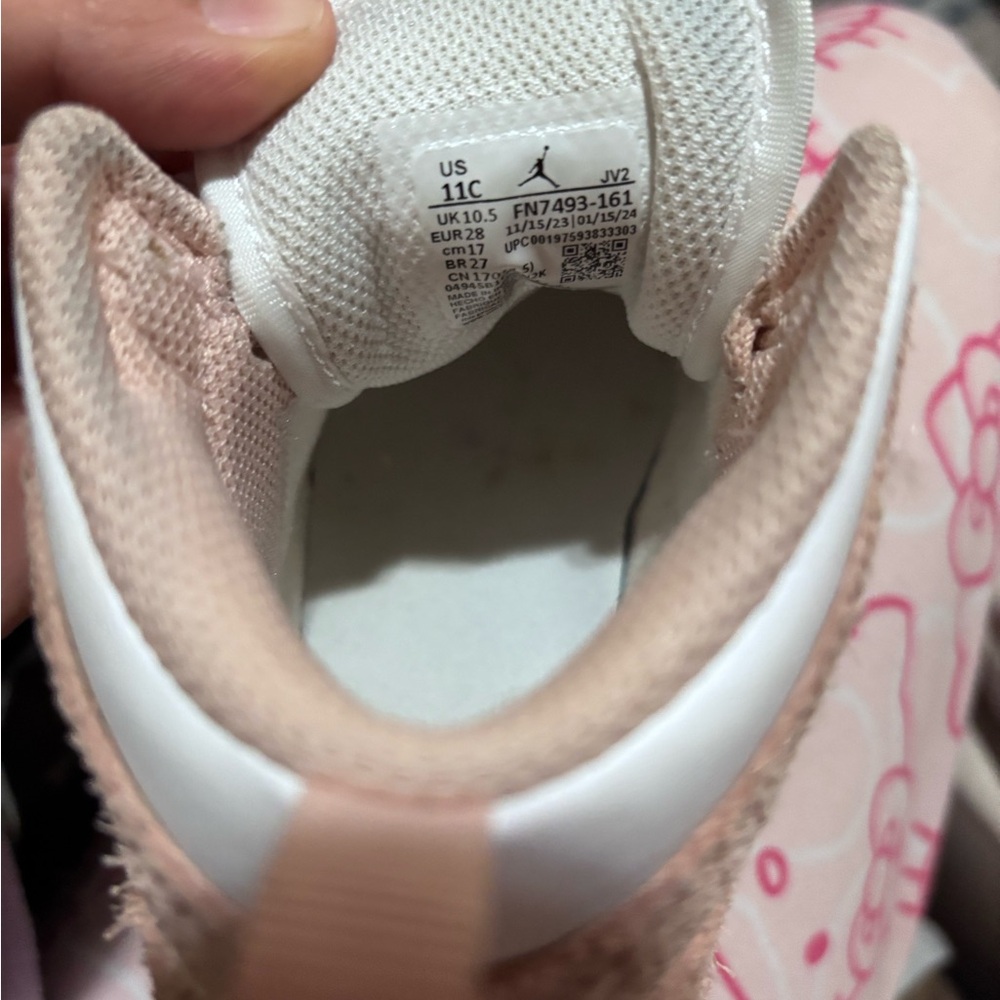 Jordan Kids' Pink Sneakers